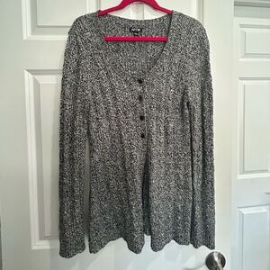 Apt. 9 Women's Black and White Cardigan